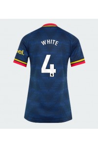 Arsenal Ben White #4 Fotballdrakt Borte Klær Dame 2026-27 Korte ermer